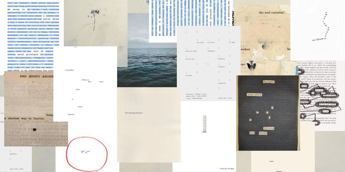 الخصائص شبه المشتركة بين السياسي والشعري: المحو