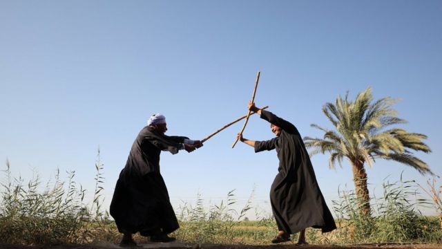 فن التحطيب الصعيدي