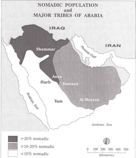 البدو في شبه جزيرة العرب: ازدهار تراث قديم واضمحلاله