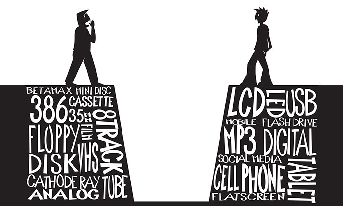 الفجوة بين الأجيال